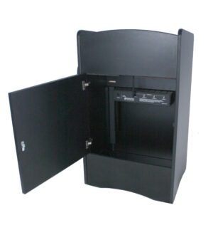MULTIMEDIA COMPUTER LECTERN | NON-SOUND - RACK RAIL READY SN3230M