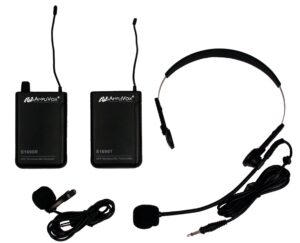 WIRELESS 16 CHANNEL UHF MIC SYSTEMS (TRANSMITTER & RECEIVER INCLUDED)