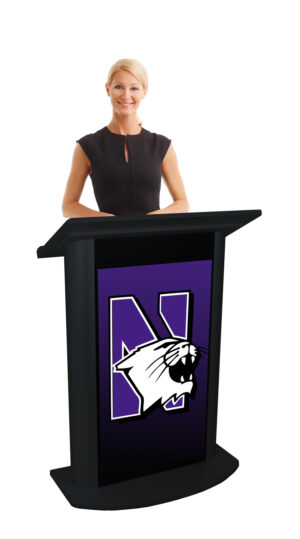 DIGITAL SIGNAGE CONTEMPORARY LECTERN