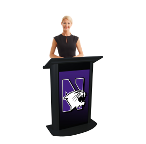 DIGITAL SIGNAGE CONTEMPORARY LECTERN