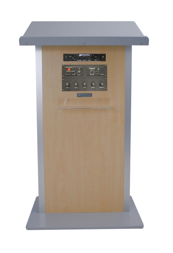 CONTEMPORARY CURVED PANEL LECTERNS | WIRELESS - Image 5