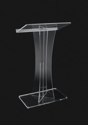 ACRYLIC "X" STYLE LECTERN