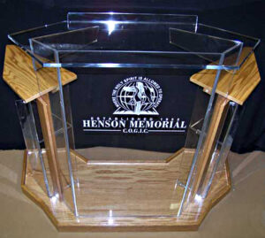 DELUXE ACRYLIC LECTERN