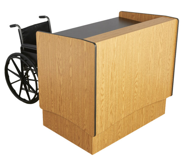 ADA SIT TO STAND LECTERN WITH POWER LIFT - Image 2
