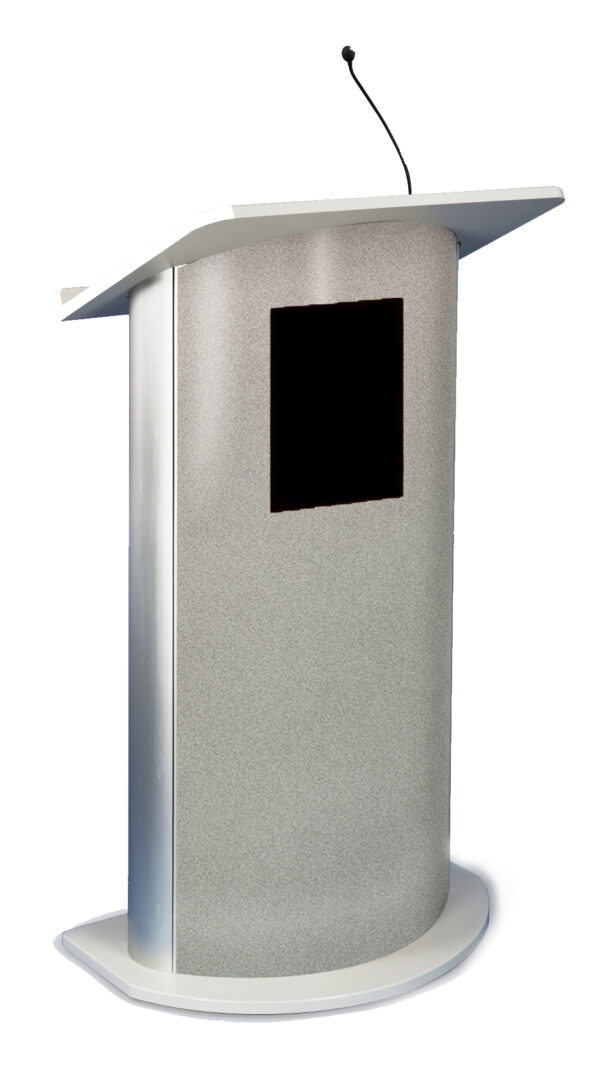 CONTEMPORARY CURVED PANEL LECTERNS | WIRELESS - Image 4