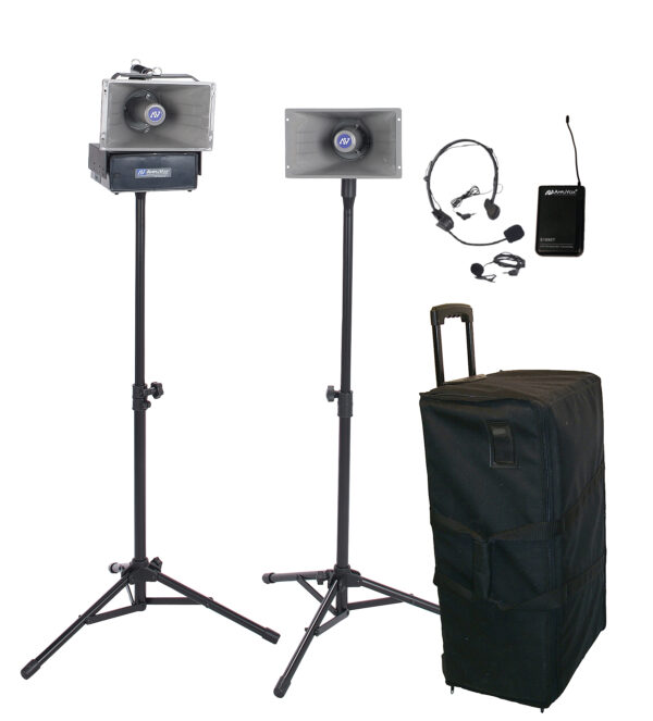 DELUXE WIRELESS HANDHELD HALF-MILE HAILER KIT SW637 - Image 3